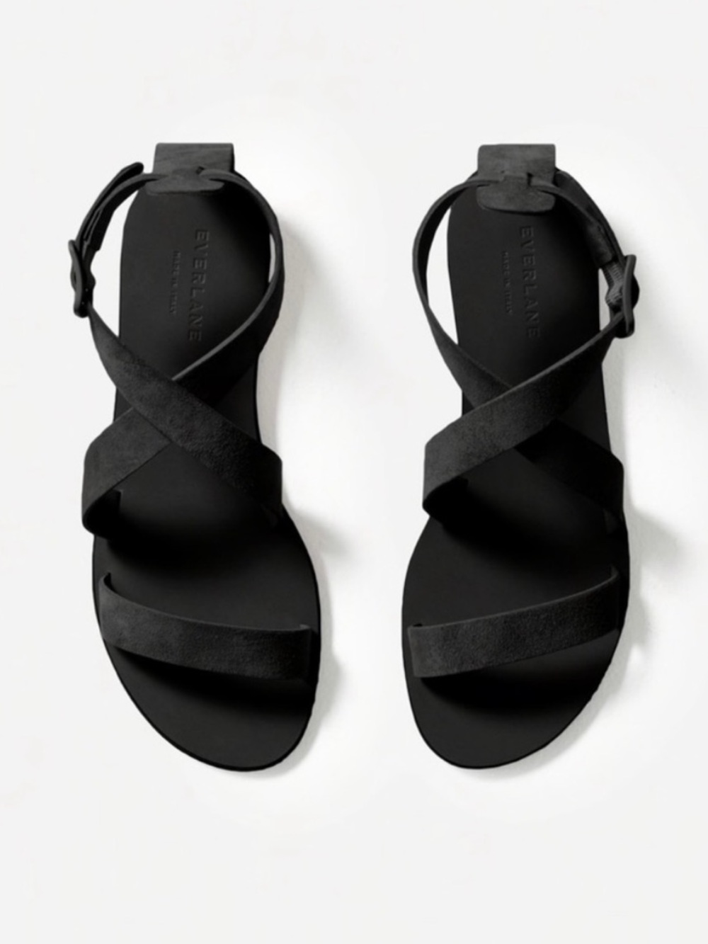 NWT Everlane Modern Wrap Sandal in Black size 9